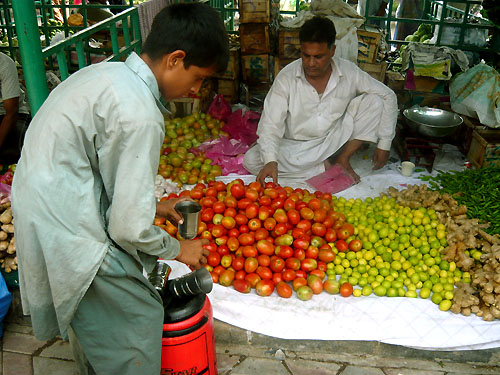 Sonntagsmarkt in Islamabad