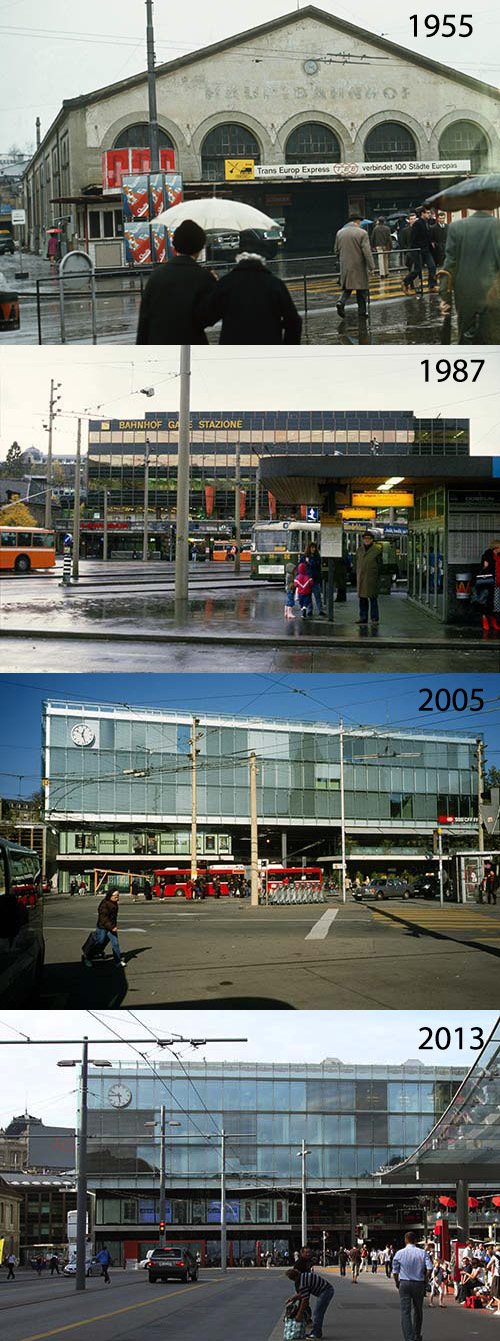 Ein halbes Jahrhundert  Berner Bahnhof