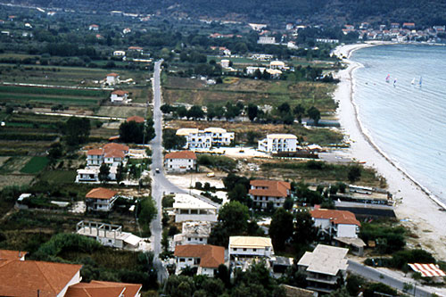 Überbauung in Pondi, Lefkas, Griechenland, 2000