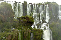 Schauspiel Iguazu-Fälle, Argentinien.