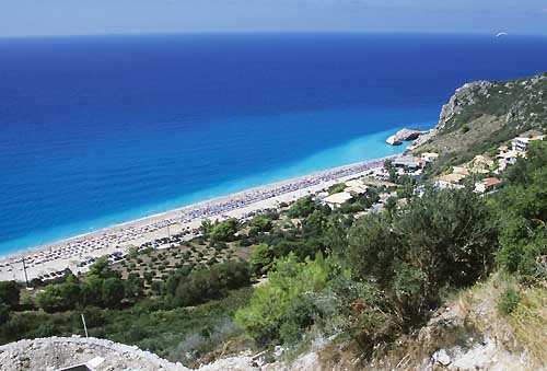 Badestrand Kadisma, Lefkas, Griechenland, 2006