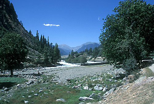 Hochwasser in Kanai, Swat, Pakistan, 1997