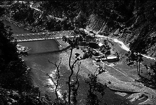 Das neue Dorf von Nayapul, Nepal, 1983