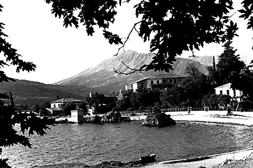 Hafenausbau in Vasiliki, Lefkas, Griechenland, 1966