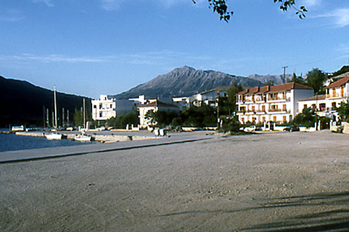 Hafenausbau in Vasiliki, Lefkas, Griechenland, 1993