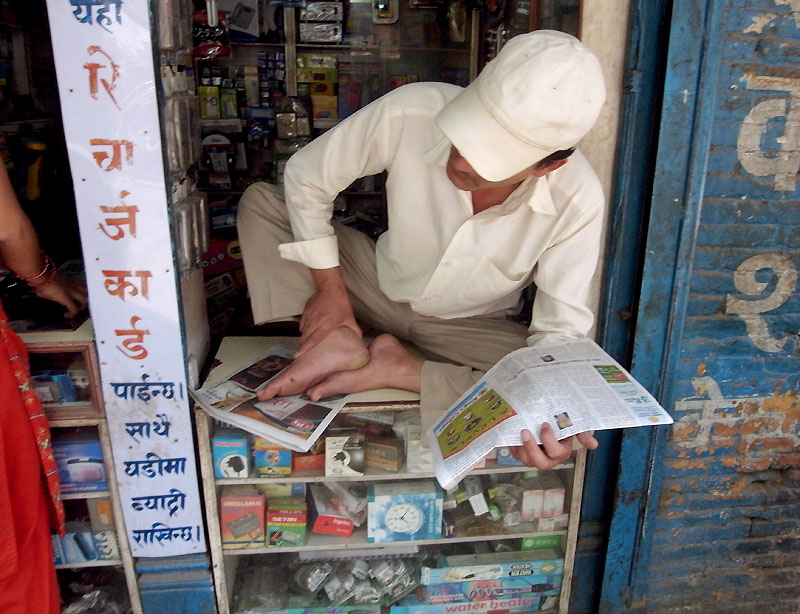 Zeitungsleser