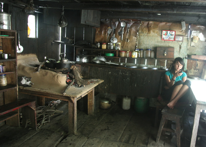 Teashop in Manang