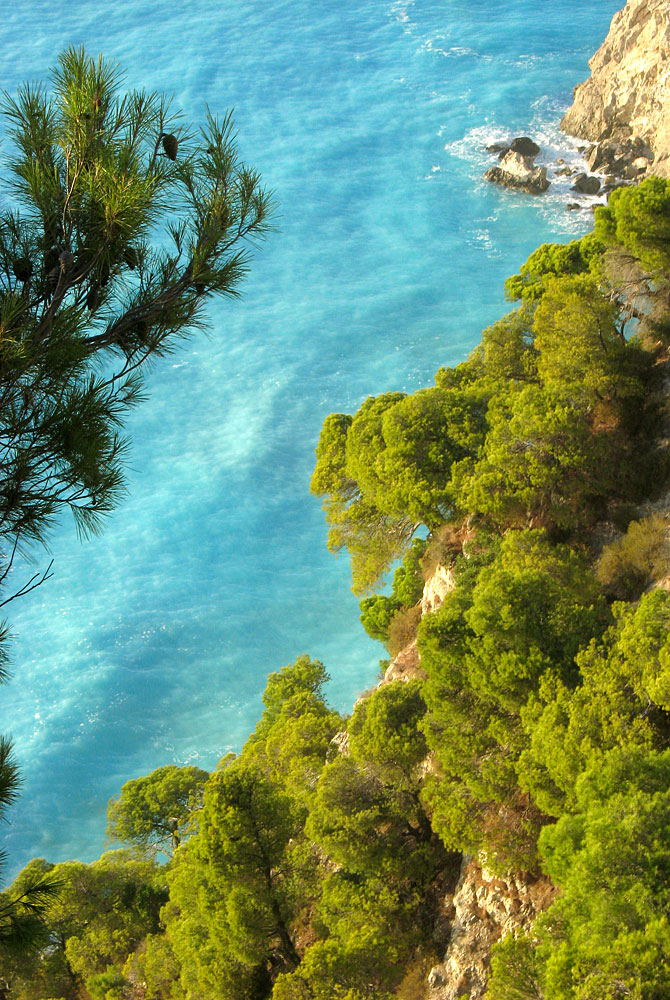 Westküste, Lefkas, Griechenland.